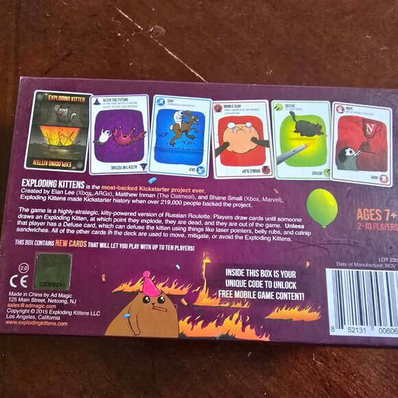 Exploding Kittens A Card Game - Picture 2 of 4